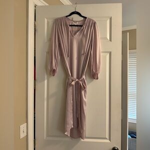 Xirena 100% Pure Silk Lilac Dress